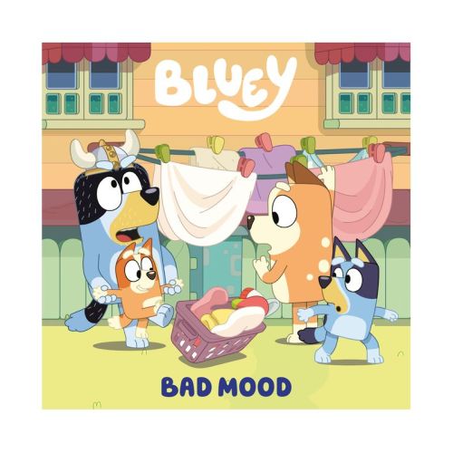 Bluey: Bad Mood - by Penguin Young Readers Licenses (Board Book)