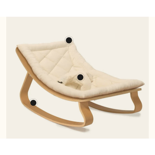 LEVO Baby Rocker in natural wood – Charlie Crane Paris