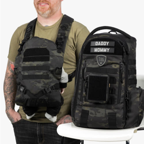 Daypack Diaper Bag & Baby Carrier Bundle - Durable, Versatile Gear – Tactical Baby Gear