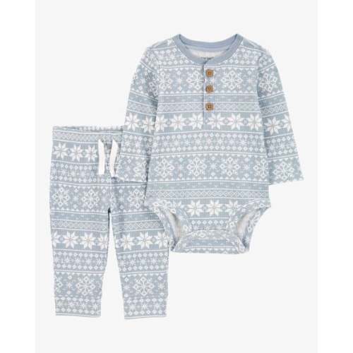 Baby 2-Piece Fair Isle Bodysuit Pant Set - Carter's | Carter's