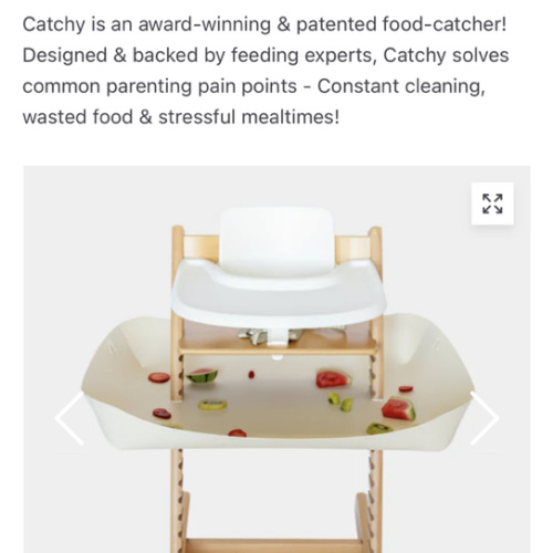 CATCHY - The Food Catcher for High Chairs – Catchy