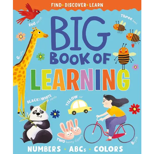 Big Book of Learning: Numbers, ABCs, Colors (Find, Discover, Learn)