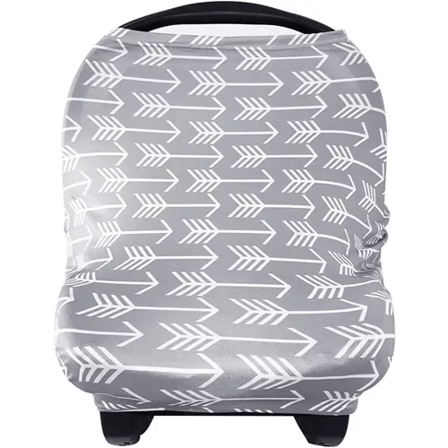 Yoofoss Nursing Cover Breastfeeding Scarf - Baby Car Seat Covers, Infant Stroller Cover, Carseat Canopy for Girls and Boys