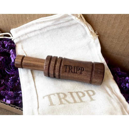 Personalized Duck Call, Wood, Gift for Hunter, Gift Bag, Custom, Note Box