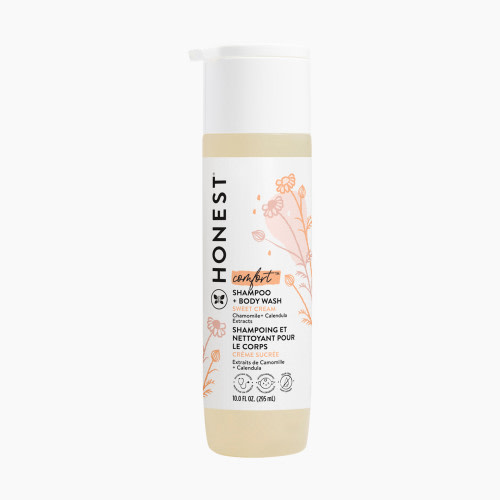 The Honest Company Shampoo & Body Wash - Comfort (Sweet Cream), 10 Fl Oz