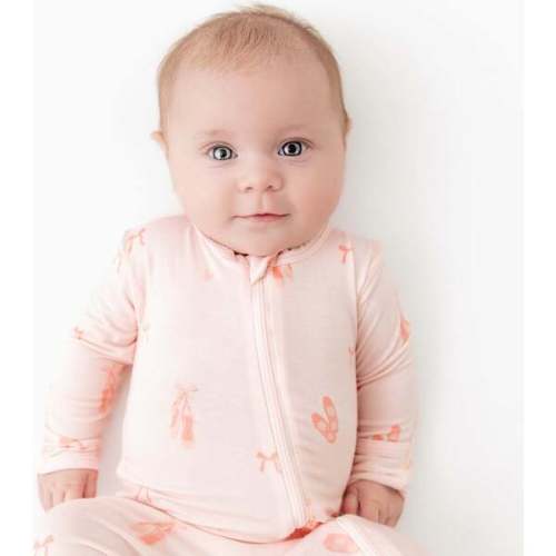 Ballerina Zippered Footie - Bamboo Little | Maisonette