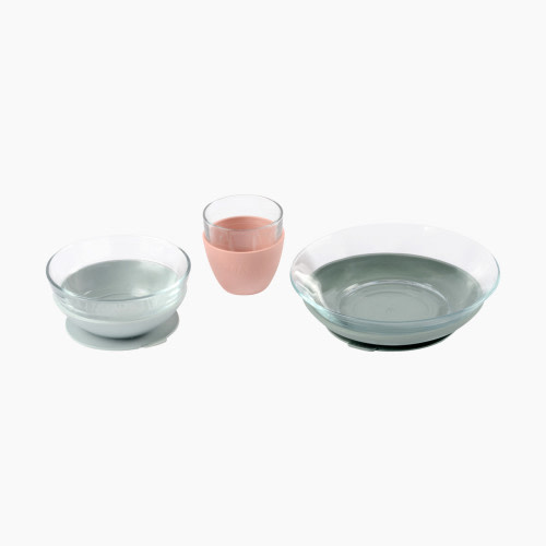 Beaba Glass Meal Set - Eucalyptus