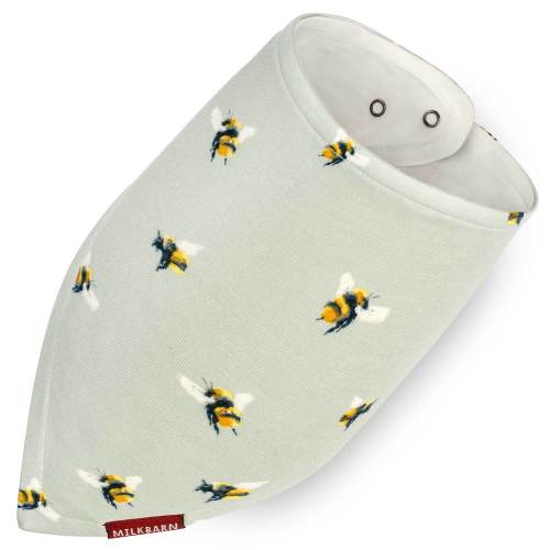 Bumblebee Bamboo Three-Layer Kerchief Bib