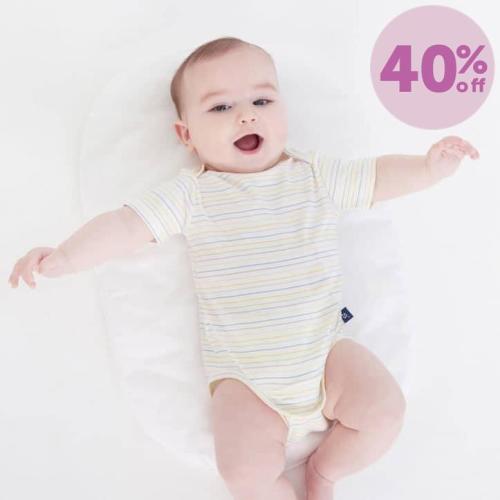 multi color stripe CloudStretch™ magnetic bodysuit – Magnetic Me