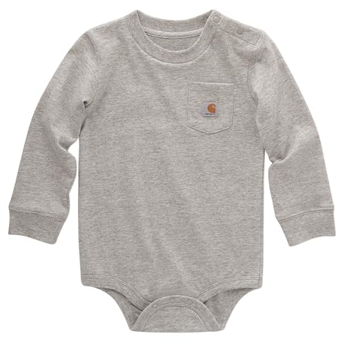 Carhartt Kid's CA5002 Long-Sleeve Pocket Bodysuit