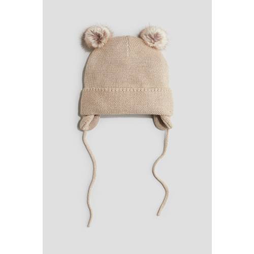 Fleece-lined Beanie with Earflaps
