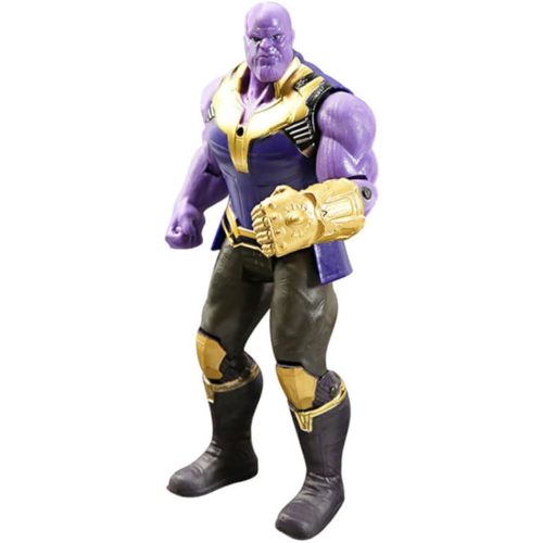 6.27 inch Movie Superhero Action Figures Toys Characters Perfect for Themed Parties for Kids Ages 3 and Up (16cm Thanos)