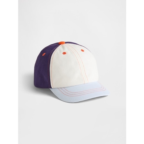 Toddler Organic Cotton Colorblock Baseball Hat | Gap