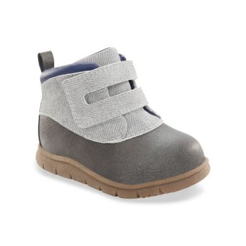 Carter's Just One You® Toddler Boys' First Walker Boots - Gray 3
