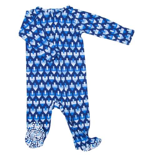 Chanukah Zipper Footie