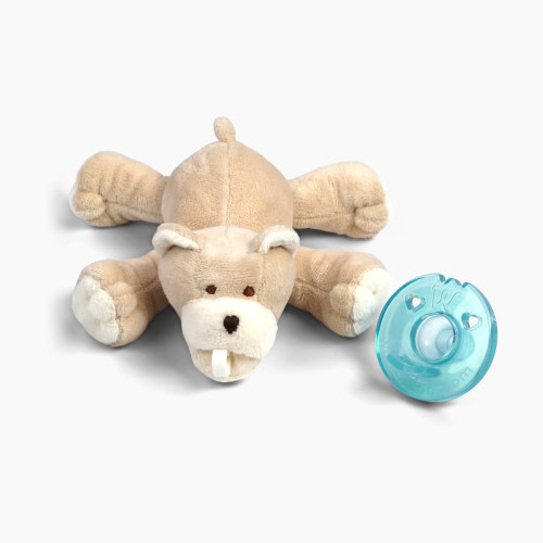 WubbaNub Detachable Pacifier with Plush - Baby Bear, Detachable