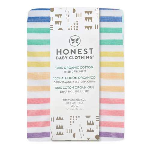 Organic Cotton Fitted Crib Sheet | Honest Baby Clothing