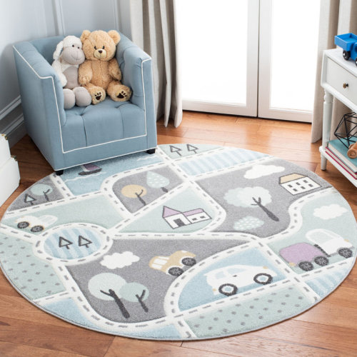 Zoomie Kids Frasher Kids 100 Performance Rug & Reviews | Wayfair