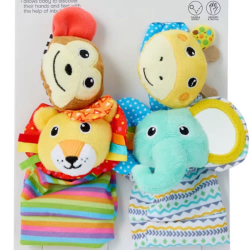 Wrist Rattles and Foot Finders