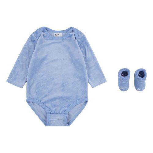 Newborn Baby Nike Velour Bodysuit and Booties 2-Piece Set