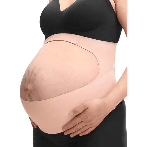 Momcozy Pregnancy Belly Band, CozySupport Ergonest Maternity Belly Band, Invisible Pregnancy Belt for Back, Abdomen, Waist