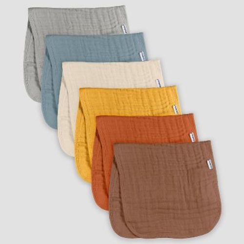 Gerber Baby 6pk Burpcloths - Off-white