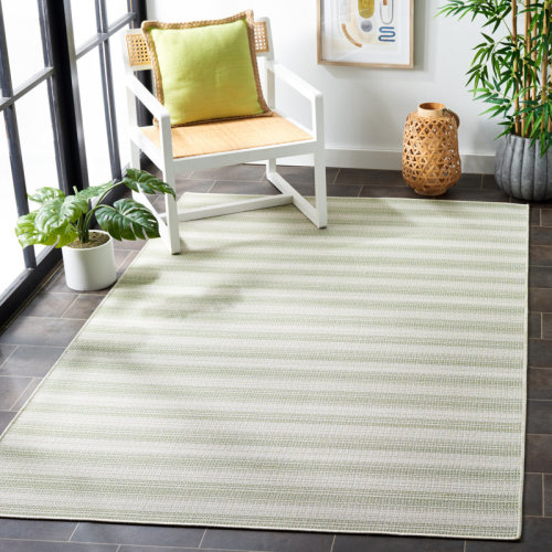 Laurel Foundry Modern Farmhouse® Trigg Area Rug In Olive/Ivory | Wayfair