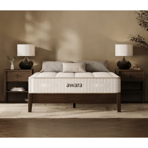 Awara Organic Latex Hybrid Mattress | 365-Night Trial, Forever Warranty