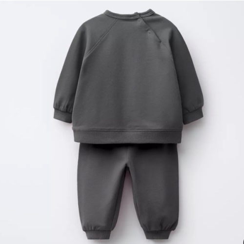 SWEATSHIRT AND JOGGER PANTS SET - Anthracite grey | ZARA United States