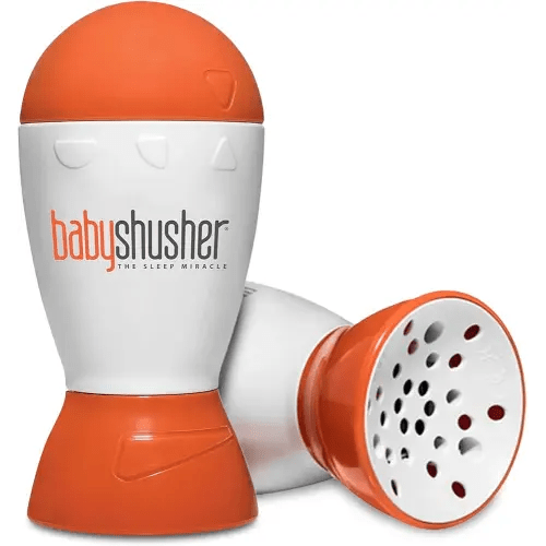 Baby Shusher Portable Sound Machine - White Noise Sound Machine, Baby Soother for Sleeping, Newborn Essentials for Crib, Battery Operated Hush, Travel Friendly - 1 Count