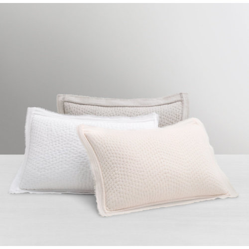 RH Baby & Child Mélange Boudoir Sham (Petal)