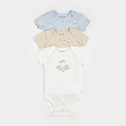 Little Ducklings 3 Pack Bodysuits