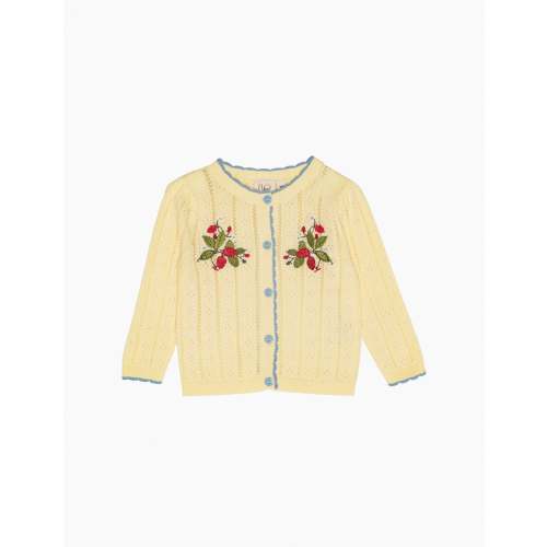 Dream Cardigan in Soft Yellow
