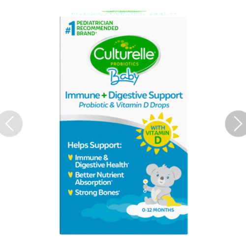 Culturelle® Baby Immune + Digestive Support Probiotic & Vitamin D Drop