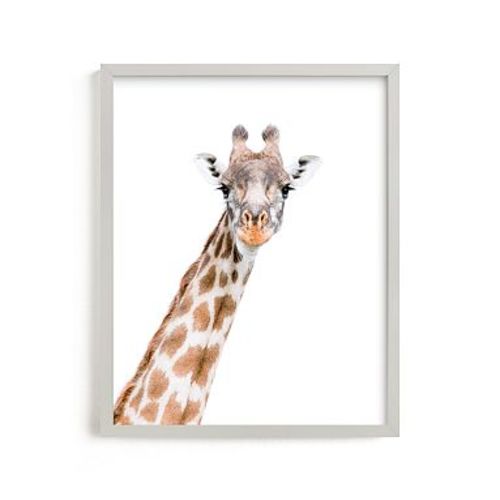 Minted Tarangire Wall Art by Lisa Sundin, Gray Frame, 11x14