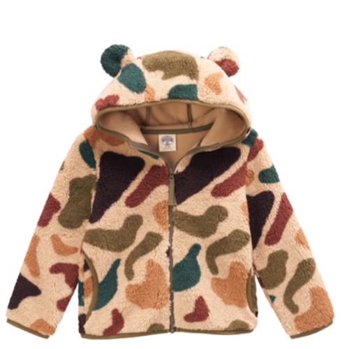Outdoor Kids Cozy Fleece Jacket for Babies or Toddlers