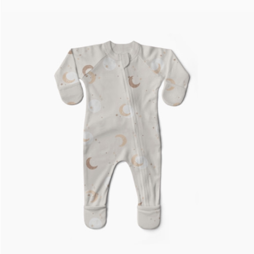 Goumi Kids Grow With You Footie - Snug Fit - Luna, Nb
