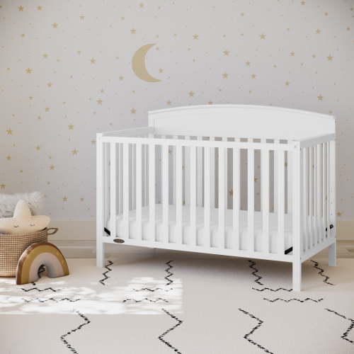 Graco Benton 5-in-1 Convertible Baby Crib, White