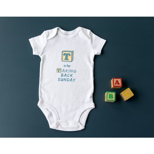 T is for Taking Back Sunday Emo Kid Onesie Elder Emo Baby - Etsy