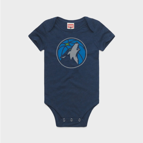 Minnesota Timberwolves Logo Baby One Piece | NBA Baby One Piece – HOMAGE