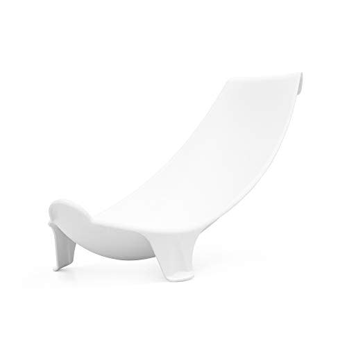 Stokke Flexi Bath Newborn Support, White - Best for Babies Up to Eight Months or 17.6 lbs - Lightweight, Convenient, Comfortable & Safe