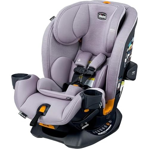 Chicco Chicco OneFit™ LX ClearTex® All-in-One Car Seat with LeverLock® Installation, Slim Design, Convertible Car Seat, Seat for Infants and Children 5-100 lbs | Lupine/Purple