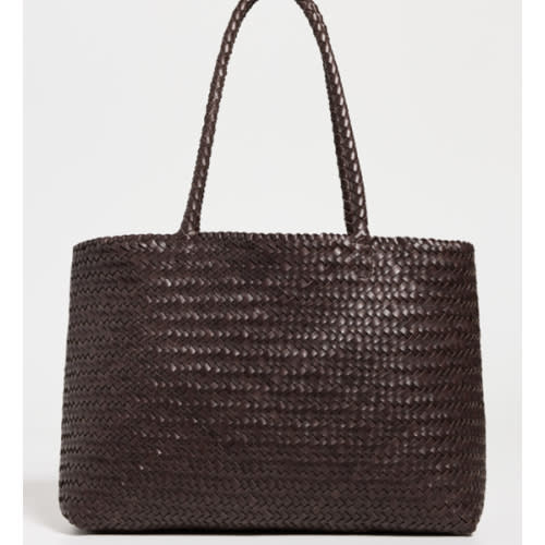 The Handwoven Leather Tote (DIAPER BAG)