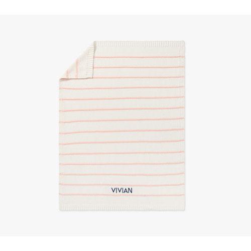 Breton Stripe Baby Blanket