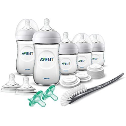 Philips Avent Avent Natural Baby Bottle Newborn Baby Gift Set - Clear