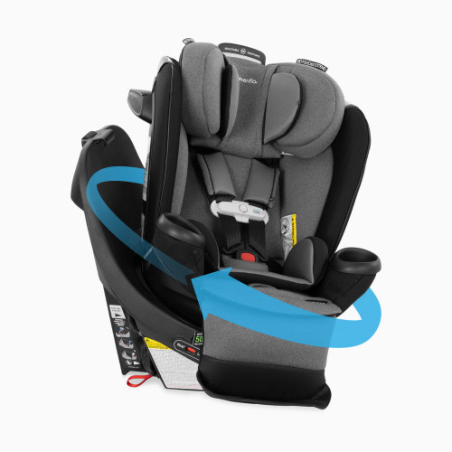 Evenflo Gold Revolve360 Extend All-in-One Rotational Car Seat with SensorSafe - Moonstone