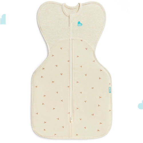 Swaddle Up™ 1.5 TOG Cotton Oatmeal Twigs