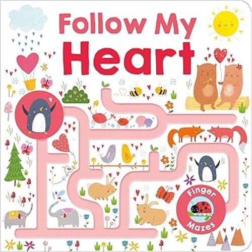 Maze Book: Follow My Heart (Follow Me Maze Books)