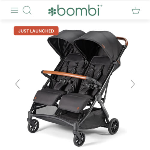 Bēbee Twin Lightweight Double Stroller – Bombi Gear