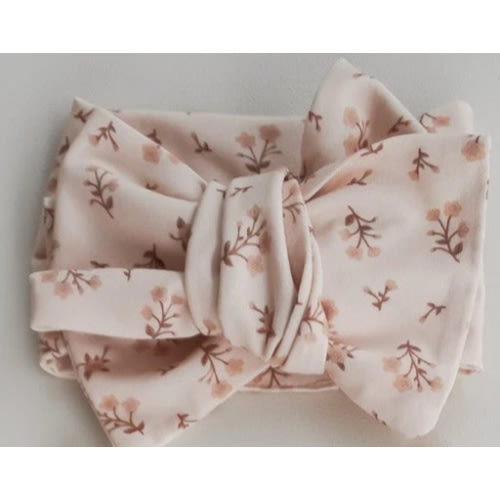 Oversized Topknot | Paisley Coffee – Little and Fern